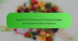 Sapporo NYC Restaurant Pricing Strategies and Perceived Value of Service