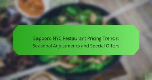 Sapporo NYC Restaurant Pricing Trends: Seasonal Adjustments and Special Offers